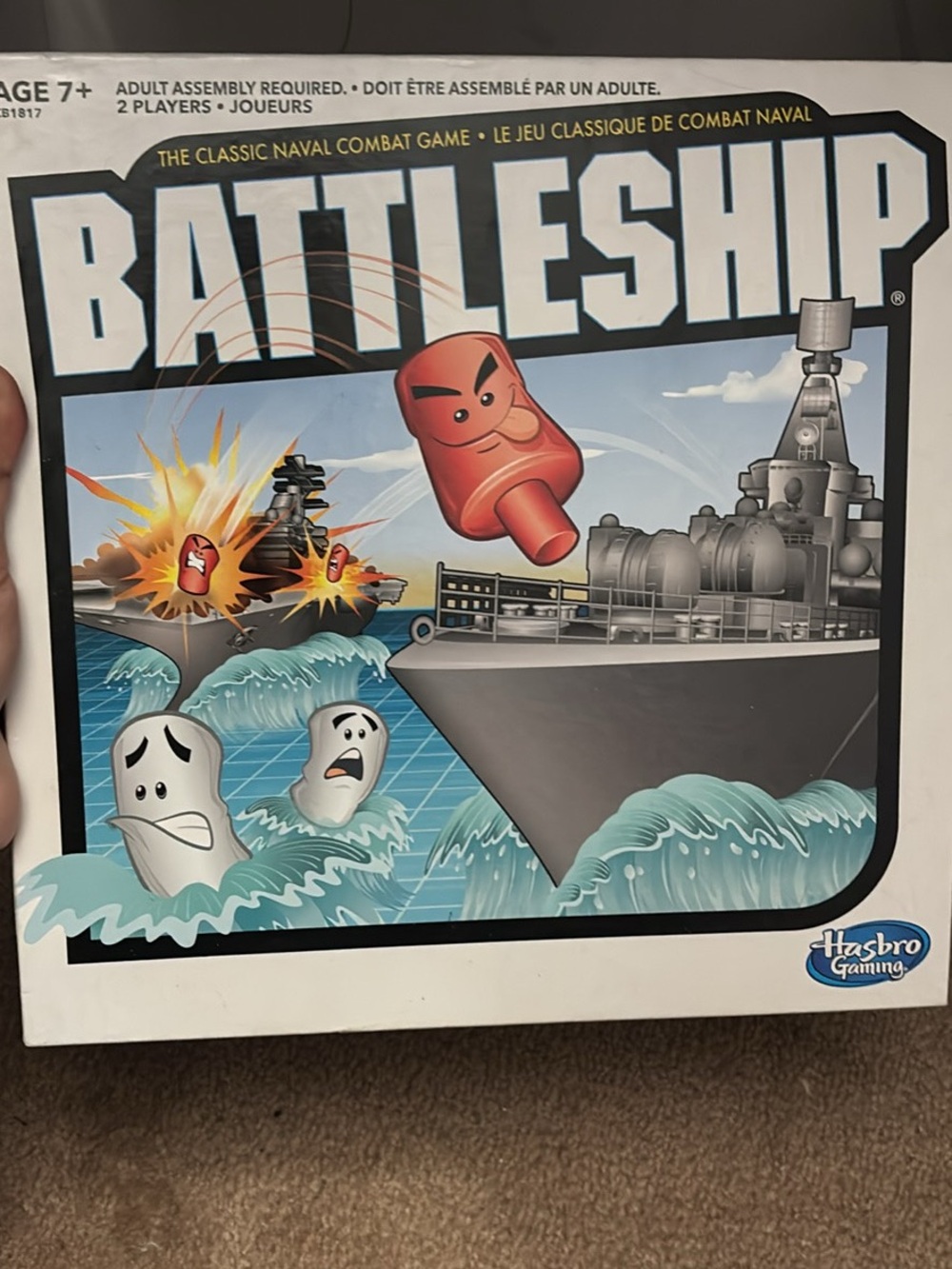 Battleship Board Game by Hasbro - Classic Naval Combat